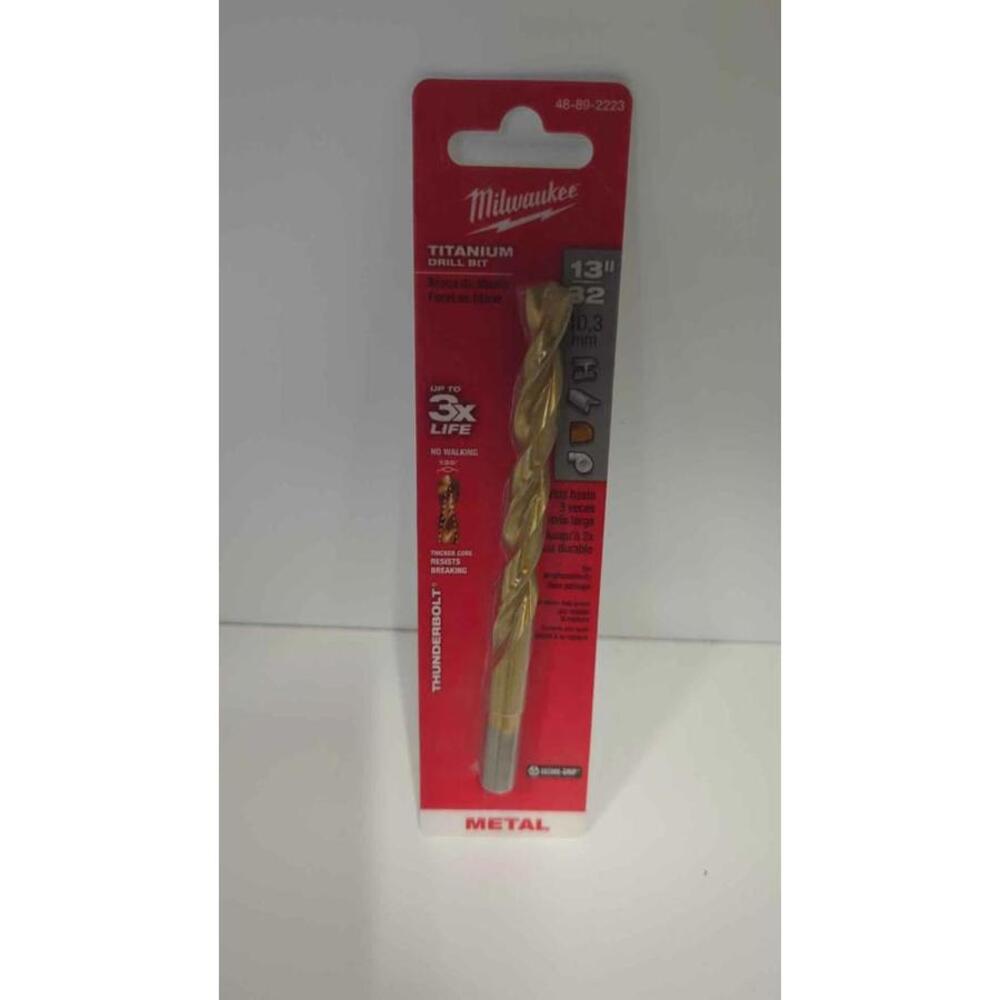 Milwaukee Thunderbolt Titanium Drill Bit 13/32" (10.3mm)